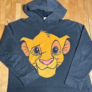 Zara Disney Lion King Simba oversized Hoodie